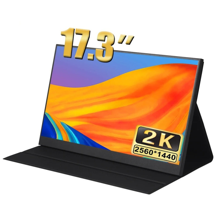 17.3 inch UHD 2560x1440P IPS Screen Portable Monitor, 17.3 inch 2K 17.3 inch UHD 2560x1440P IPS Screen Portable Monitor, 17.3 inch 2K